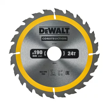 DEWALT list kružne pile 190x30mm 24T +16° Super Thin Kerf TCT