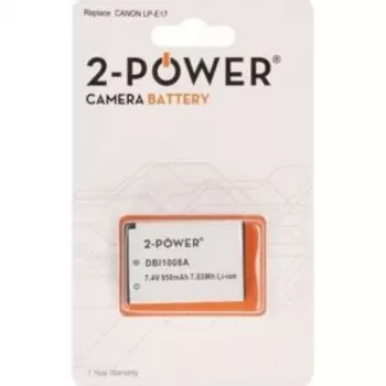 2-POWER DBI1008A punjiva baterija litij-ionska 950 mAh 7,4 V za Canon LP-E8