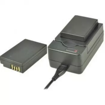 2-POWER punjač i kombinirana baterija za kameru za Canon LP-E17