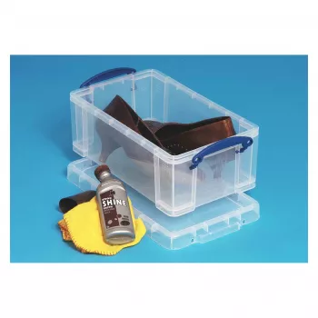 Really Useful Boxes 5C kutija za pohranu, 5 litara, prozirna, pravokutna, polipropilen
