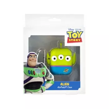 ThumbsUp! PowerSquad 3D Silicone AirPods Case, Alien, Blue/White/Yellow