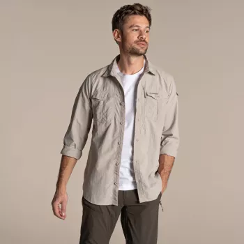 Craghoppers NosiLife Adventure LS Shirt III – Parchment – XL