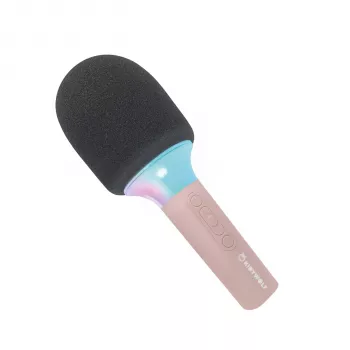 Kidywolf Bluetooth mikrofon s ružičastim svjetlom
