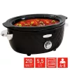 FRITEL Family sporo kuhalo 5,5 litara 210W crno-krom