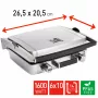 Fritel CW 3647 2 aparata za vafle 1600 W sivi, srebrni