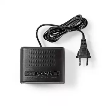 Nedis CLDK008BK LED digitalni budilica s funkcijom odgode, crna