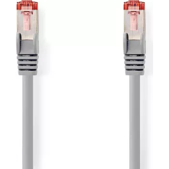 Nedis CAT6 mrežni kabel RJ45 utikač na RJ45 utikač S/FTP 2,00 m okrugli LSZH sivi