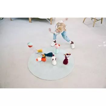 Lilliputiens set za kuglanje s farmom i loptom sa zvečkom