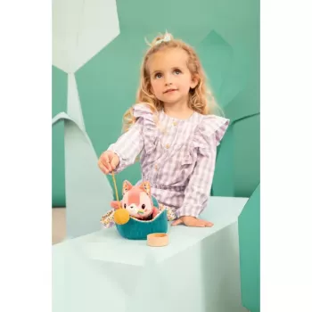 Lilliputiens Jeanne the Cat set plišanih igračaka s košarom i priborom, 12m+