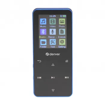 Denver MP-1830BU MP4 player s Bluetoothom, 1,8