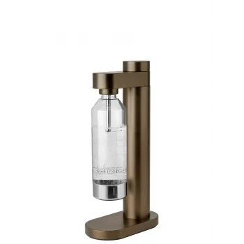 Stelton Brus Carbonator Dark Brown Metallic aparat za gaziranje vode