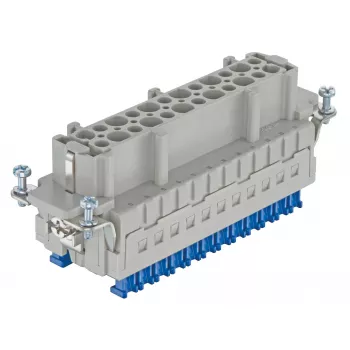 HARTING Han E® ES Press industrijski utični umetak, utičnica, 24 kontakta, 16A, 500V