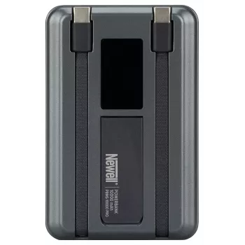 Powerbank Newell MS-10000 Pro MagSafe 10000 mAh 2x USB-C - sivi