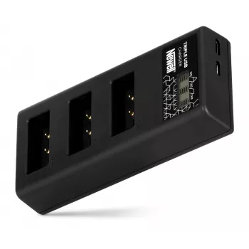 Newell CD-USB-C trokanalni punjač baterija za Canon LP-E17