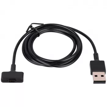 Akyga AK-SW-23 magnetski USB kabel za punjenje za Fitbit Ionic, 1 m, crni
