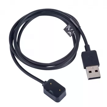 Akyga AK-SW-30 magnetski kabel za punjenje za Amazfit Cor A1702, USB-A, 1 m, crni