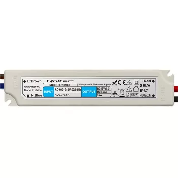 QOLTEC LED prekidačko napajanje IP67 20W 12V 1,6A vodootporno