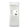 Qoltec 52195 vezice 2.5 200 100 komada najlonske UV bijele