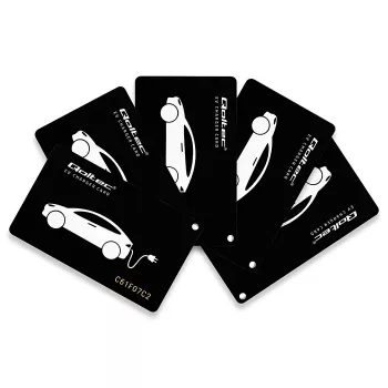 Qoltec RFID kartice za pristup punionici EV – paket od 5 | hotel, parkiralište