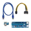 Qoltec Riser PCI-E ver. 009S USB 3.0 60cm GPU Mining produžetak