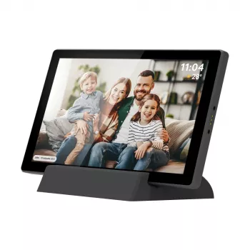 Kruger & Matz FRAMEO WiFi 10,1 inch digitalni okvir za fotografije s ugrađenom baterijom, crni