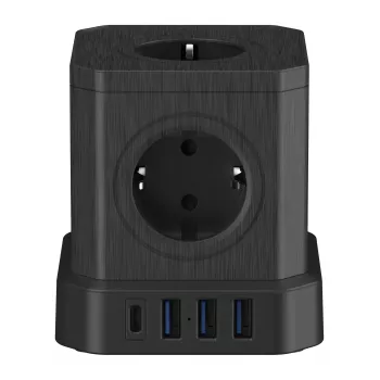 Newell GaN Power Cube 9W1 produžni blok crni