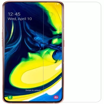 Evelatus Samsung Galaxy A80 0,33mm ravno prozirno kaljeno staklo za zaštitu zaslona s japanskim ljepilom i antistatičkim premazom