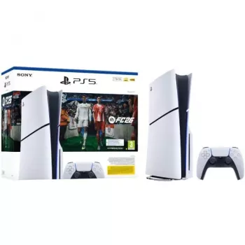 Sony PlayStation 5 Slim Disc Edition 1TB + EA Sports FC 26 Bundle - bijelo/crno (CFI-2116A)
