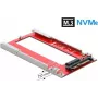 DeLOCK U.2 na M.3 / NF1 konverter – PCIe 4.0 NVMe adapter, SFF-8639 na SFF-8611/8612