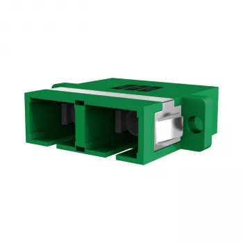 EFB Elektronik SC/APC simplex spojnica, single-mode, zelena