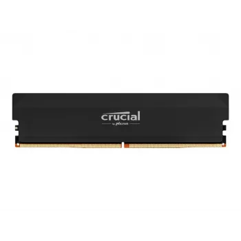 Crucial Pro Overclocking Gaming 16GB DDR5-6400 CL38 UDIMM memorijski modul, crni, OEM Tray