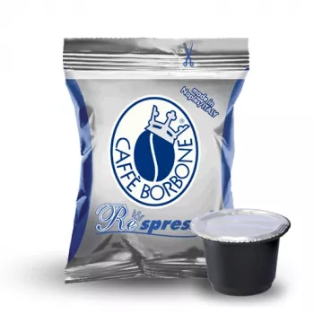 Caffè Borbone Respresso Miscela Blu 50 Coffee Capsules for Nespresso Original Line Machines