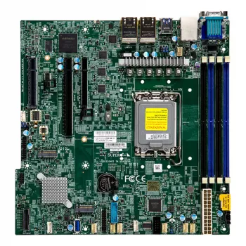 Supermicro MBD-X13SCH-LN4F-O Micro-ATX matična ploča, LGA1700, Intel C266, DDR5, 4x 1GbE, IPMI