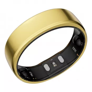 RingConn Smart Ring Gen2 - King Gold veličina 7 - nosivi uređaj za praćenje sna i fitnessa - otkucaji srca, SpO2, praćenje stresa