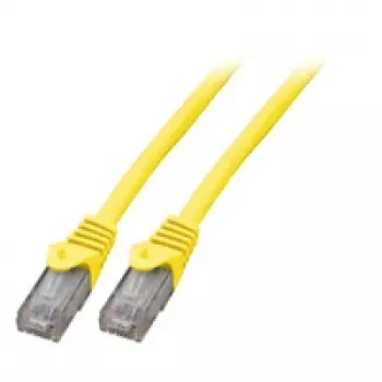EFB Elektronik Cat.6 U/UTP patch kabel CCA 15m žuti