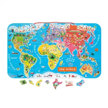 Janod magnetski puzzle karta svijeta