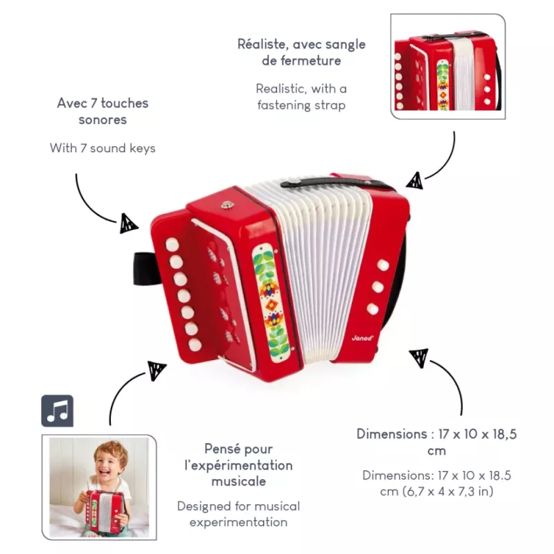 Janod Gioia harmonika