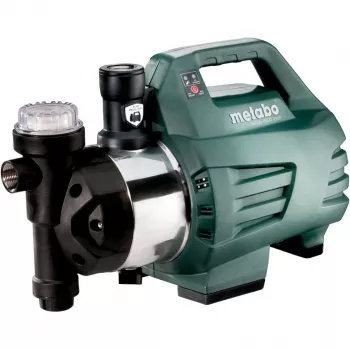 Metabo HWAI 4500 Inox automatska kućna pumpa za vodu (crno-zelena, 1300 W)