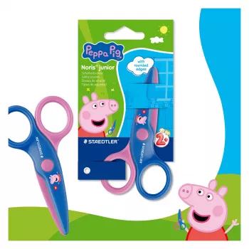STAEDTLER Noris Junior Peppa Pig dječje sigurnosne škare 130 mm