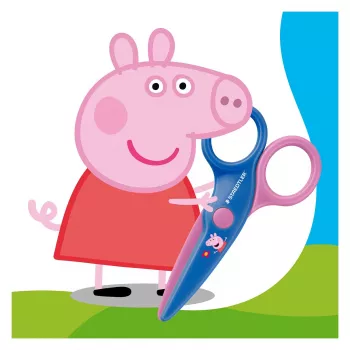 STAEDTLER Noris Junior Peppa Pig dječje sigurnosne škare 130 mm