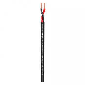 Sommer Cable 440-0051 Meridian Mobile SP240 2 x 4.0 mm² Speaker Cable - Black - Sold per Meter