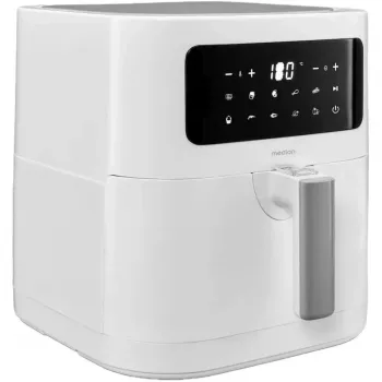 MEDION friteza na vrući zrak Life MD 11740 E40 XL (mat bijela, 2150 W, košara 5,2 L)