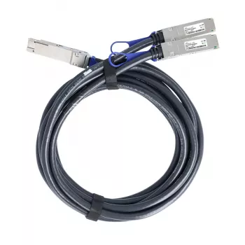 BlueOptics NVIDIA 980-9I39E-00H001 BlueLAN pasivni 200Gb/s QSFP56 na 2x100Gb/s QSFP56 Direct Attach Breakout kabel, 1 metar