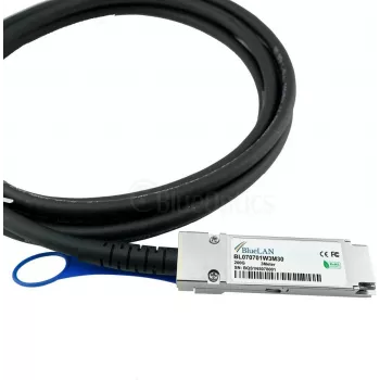 BLUELAN BlueOptics Infortrend 9624CM200CAB1-0030 QSFP56 Direct Attach kabel, 200GBASE-CR4, Ethernet, 30AWG, 2 metra