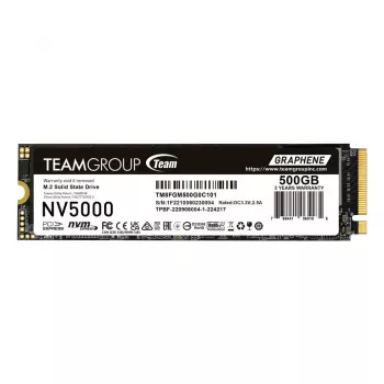 Team Group NV5000 500 GB M.2 PCIe Gen4 x4 NVMe SSD - 4500 MB/s čitanje