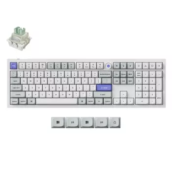Keychron Q6HW-P1 Full Size magnetska bijela mehanička tipkovnica