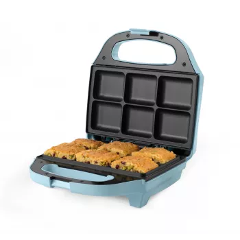 Giles & Posner EK5921GSBLVDE Aparat za kolače - 700W, 7 cupcakes, neprianjajući, crni