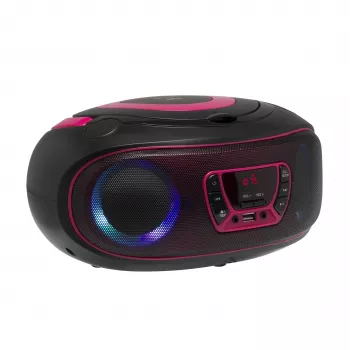 DENVER TCL-212BT prijenosni boombox ružičasti