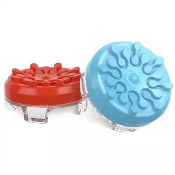 SteelSeries KontrolFreek Performance Thumbsticks Splash (crveno/plavo, 2 komada, za Nintendo Switch Joy-Cons i Nintendo Switch Lite)