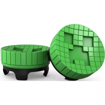 SteelSeries KontrolFreek Minecraft Performance Thumbsticks Creeper Edition (zeleno/crno, 2 komada, za PlayStation 5/4 kontroler)